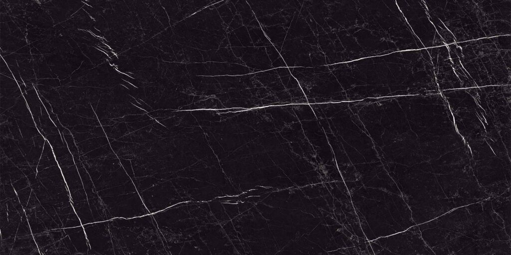 Optimum Black Marquinia marble effect marble slab for outdoor countertops